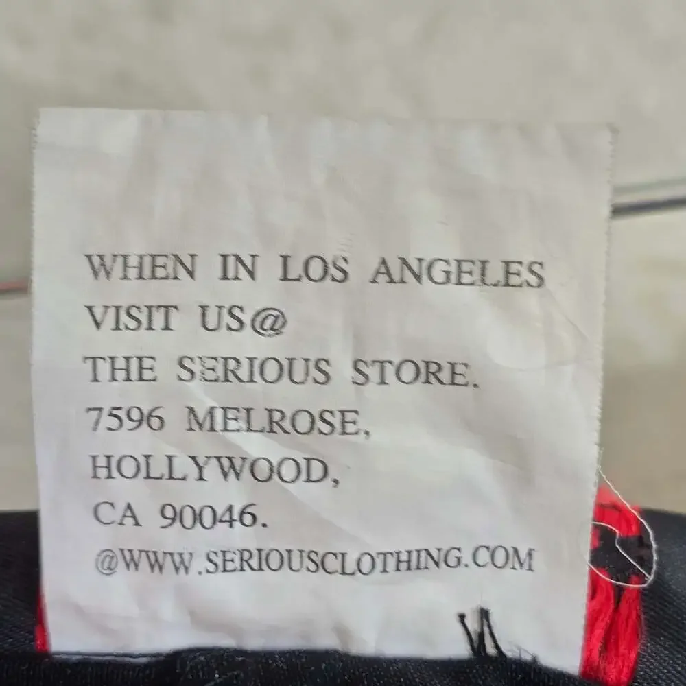 Serious Clothing Los Angeles Rare Y2K Gothic Punk Rave Capris Size 5